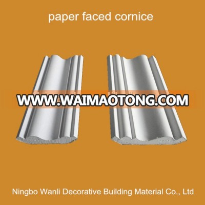 paper faced cornice gypse corniche plaster cornice