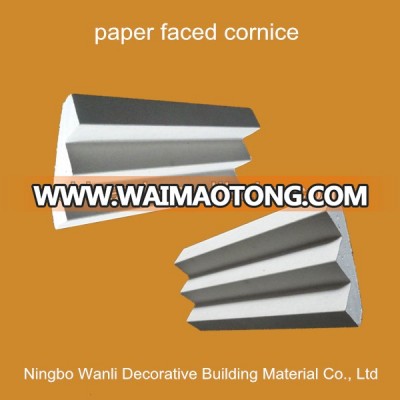 paper cornice 3 step ceiling gypsum cornice