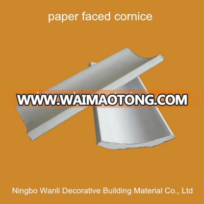 paper faced cornice crown moulding for house ceiling/wall