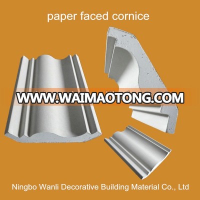 paper faced cornice decorative cornice plaster cornice waveline